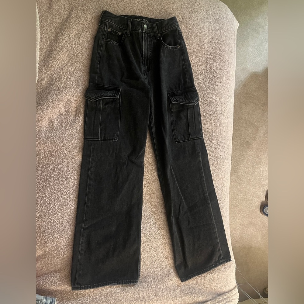 Denim Forum Farrah Hi-Rise Wide Jeans